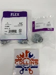 2-HALEX 21580 1-PRO Connex 49630 3/8" Trade Size Duplex Connector 1/2" Knockout. Fixed Price $17.25.
