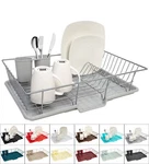 Sweet Home Collection 3-PIECE Kitchen Sink Dish Drainer Set Assorted Colors. Fixed Price $26.99.