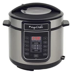 Megachef 6 Quart Digital Pressure Cooker With 14 Pre-set Multi Function Features. Fixed Price $117.53.