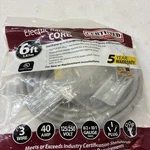 Certified 6FT 40-AMP Appliance Power 3 Prong Range Cord Wires 90-1064. Fixed Price $14.15.
