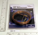 White-rodgers H06E-72 Universal 72" THERMOCOUPLE-30MV. Fixed Price $25.22.