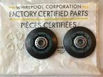 2 New Fsp W10314171 Oem Factory Certified Dryer Drum Roller Same As WPW10314173. Fixed Price $19.00.