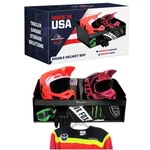 Pit Posse Aluminum Helmet Bay Storage Cabinet Trailer Shelf Car-made Usa. Fixed Price $199.95.