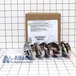 Whirlpool Range Knob Bezel Kit (set Of 5) W10814133. Fixed Price $89.66.
