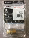 Mueller 630-154HC Proline In. Push X 3/4 Mpt Brass Reducing Adapter. Fixed Price $8.87.