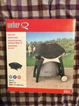 Weber Grill Vinyl Cover 6551 Fits Q, Q-200, Q-220. Fixed Price $18.75.