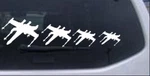 X Wing Star Wars Figure Family Car Or Truck Window Laptop Decal Sticker. Fixed Price $5.06.