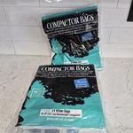 Oem Whirlpool 18" Rectangular Plastic Trash Compactor Bags Lot Of 2. Fixed Price $29.99.