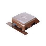 Air RVG40080 Slant Roof Vent, Galvanized, Brown, Round, 7-1/2-IN. Opening. Fixed Price $37.82.