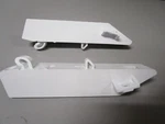 Whirlpool Dryer L&r Control Panel Bracket Set, White W10631630 W10631629 Asmn. Fixed Price $22.95.