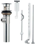Plumb Craft Waxman 7637100N Chrome Drain Assembly Deluxe Pop Up 1-1/4" 8".. Fixed Price $19.99.