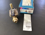 New Oem Watts SB1156F 1/2" Bronze Feed Water Boiler Pressure Regulator Free Ship. Fixed Price $80.00.