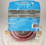 Udp WA0677006 6' Washing Machine Hose Blue Red Steel Braid Reinforced 3/4 Fem. Fixed Price $29.95.
