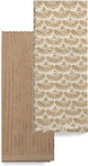 Frigidaire Celeste 2-PIECE Cotton Kitchen Towel Set-beige And Shell Print. Fixed Price $23.18.
