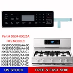DG34-00025A Gas Range Touch Control Panel Membrane Switch Display For Samsung. Fixed Price $19.98.