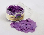 Lavender Gardens Bath Confetti Fragrant Disc-shaped Soap Flakes, T. Annie's. Fixed Price $9.95.