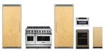 Viking 36" Panel Ready Column Refrigerator/freezer 48" Range Drawer Microwave. Fixed Price $39999.00.