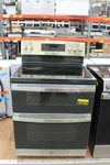 JBS86SPSS 30" Stainless Freestanding Double Oven Electric Range Nob #157120. Fixed Price $900.00.
