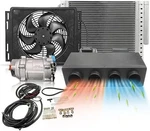 12V Electric Cool & Heat Universal Underdash Air Conditioner Dc Auto Car A/c 63A. Fixed Price $446.66.