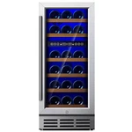Cellar Cooling Unit 15 In. Digital Control 30-WINE Bottles Cooler Black,. Fixed Price $380.79.