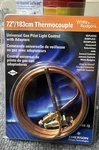White Rodger Thermocouple H06E-72 Universal Gas Light Control W/adapters. Fixed Price $12.99.