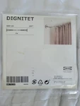 Ikea Dignitet Wire Cable Curtain Hanger Hardware 197" & Riktig Hooks 24. Fixed Price $20.99.