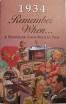 Seek Publishing Remember When Kardlet Famous 1934 Birthday Year Timeline News. Fixed Price $12.95.