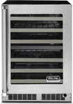 Viking Series 24" Stainless Steel Undercounter Wine Cellar - VWUI5240GRSS. Fixed Price $3200.00.