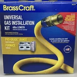 Brasscraft PSC1107 Universal Gas Installation Hardware 48IN Pro-grade Range. Fixed Price $20.00.
