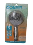 Conair Handheld Showerhead Settings Microban Chrome Model PCHPM5SR New Sealed. Fixed Price $54.95.
