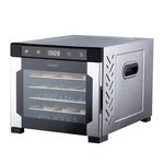 Nutrichef Electric Countertop Food Dehydrator Machine - NCDH6S.5 Black. Fixed Price $109.07.