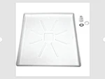 Lambro Industries Oversized Washing Machine Tray 31" X 36" LAO1781. Fixed Price $30.00.