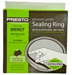 Presto 09907 Pressure Canner Sealing Ring Cooker Gasket W/auto Air Vent 6254767. Fixed Price $11.99.