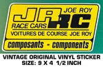 Joe Roy Race Cars - Vintage Original Decal Sticker Racing. Fixed Price $10.85.