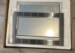 Panasonic NN-TK722SS 27" Microwave Trim Kit Silver Missing Left Duct Piece. Fixed Price $33.98.