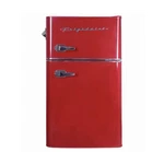 Magic Chef Red Retro Mini Refrigerator Top-freezer 2-DOOR W/ Compartment. Fixed Price $150.00.