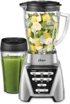 Oster Pro Blender With Glass Jar & 24OZ Smoothie Cup - 1200W Brushed Nickel. Fixed Price $163.98.