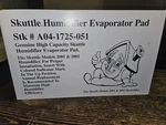 New Original Manufacturer! Skuttle Humidifier Evaporator Pad A04-1725-051. Fixed Price $21.50.