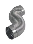 Deflecto AM42 Semi-rigid Flexible Aluminum Duct (4 Inch Dia 2FT) Dryer Vent. Fixed Price $11.11.