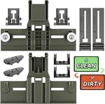 W10350375 Dishwasher Top Rack Adjuster Part For Whirlpool WDT730PAHZ0 Upper. Fixed Price $32.39.