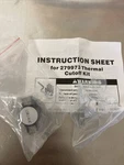 Dryer Thermostat Thermal Fuse Kit 279973 For Whirlpool 3391914. Fixed Price $9.20.