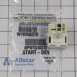 Whirlpool Refrigerator Start Device WPW10260370. Fixed Price $91.29.