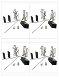 4-PACK Camco 00873 Universal Element Receptacle Block Kit Set Of New. Fixed Price $11.68.