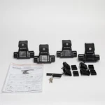 Sportrack Roof Mounting Kit Adjustable Locking Foot Pack Set 4 Black Auto. Fixed Price $69.99.