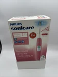 New Philips Sonicare Plaque Control Series Pink Electric Toothbrush HX6211/98. Fixed Price $34.99.