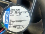 Ebmpabst 8412 Ngm 12V Dc 110MA, 1.3W Cooling Fan 8-15V Working Free Shipping!. Fixed Price $29.99.
