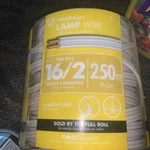 Southwire 55682144 Lamp 250 Ft 16/2 Type SPT-2. Fixed Price $50.00.