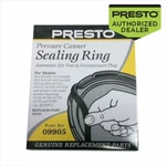 Presto 09905 Pressure Cooker Sealing Ring Gasket 2 Year Warranty Genuine. Fixed Price $24.99.