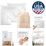 Luxurious 1000 Tc Egyptian Cotton King Pillowcases Set Of 4 Comfort. Fixed Price $79.79.