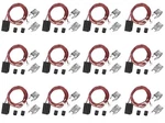 WB17T10006 Range Surface Burner Plug Connector Replacement Kit With G.e (12SET). Fixed Price $35.65.